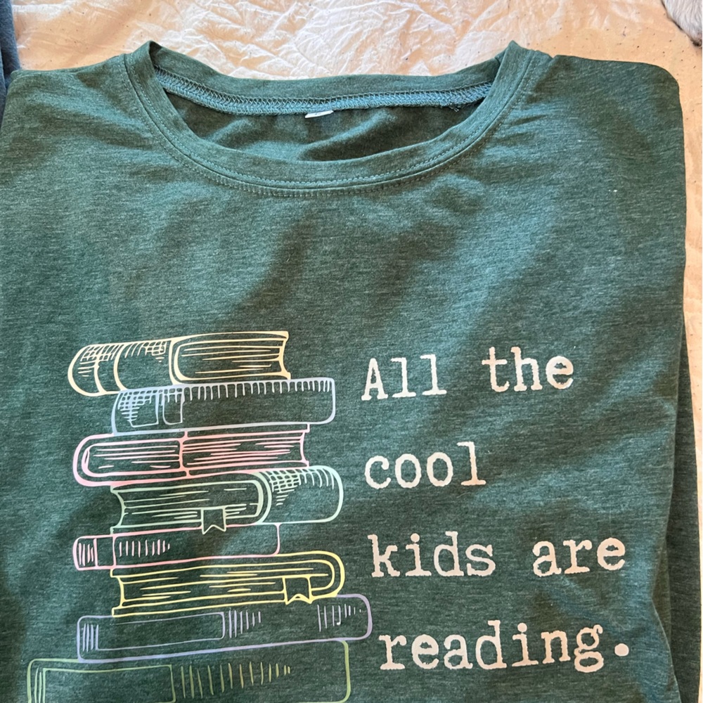 Teacher Librarian shirts size Large Lot of 10 shirts - Picture 4 of 11